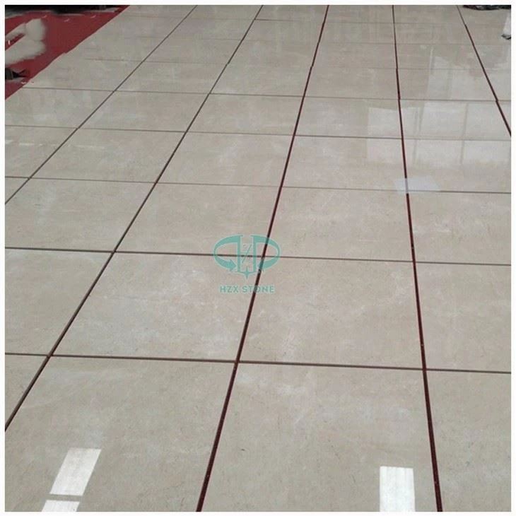 Crema Marfil Polished Marble Tiles