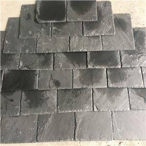 Tigla de acoperis din ardezie neagra