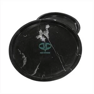 Marmura neagra Tava rotunda